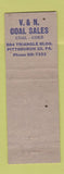 Matchbook Cover - Michael's Dining Room Warrendale PA WEAR