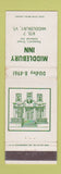 Matchbook Cover - Middlebury Inn Middlebury VT WEAR