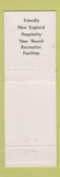 Matchbook Cover - Middlebury Inn Middlebury VT WEAR
