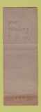 Matchbook Cover - J Traver Nobel Insurance Wilkes Barre PA WEAR