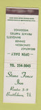 Matchbook Cover - Stone Fence Inn Brattleboro VT WEAR