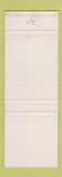 Matchbook Cover - Stone Fence Inn Brattleboro VT WEAR