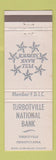 Matchbook Cover - Turbotville National Bank PA