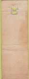 Matchbook Cover - Sovereign Terrace Santa Monica CA WORN