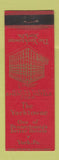 Matchbook Cover - Yorktowne Hotel York PA WORN