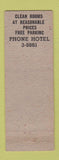 Matchbook Cover - Cooper Hotel Scranton PA