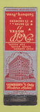 Matchbook Cover - Neff Hotel Sunbury PA WORN