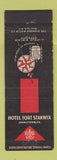 Matchbook Cover - Hotel Fort Stanwix Johnstown PA