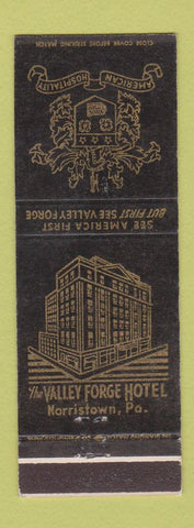 Matchbook Cover - Valley Forge Hotel Norristown PA