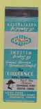 Matchbook Cover - Lawrence Hotel Erie PA WEAR