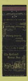 Matchbook Cover - Holland House Inn Holland PA WEAR