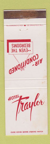 Matchbook Cover - Hotel Traylor Allentown PA WEAR