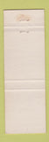 Matchbook Cover - Captain's Inn Pottstown PA WEAR