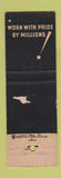 Matchbook Cover - Freeman Men's Shoes Geo Hutchins Pittsburgh PA WEAR