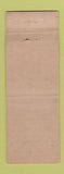 Matchbook Cover - Silver Dollar Bar Grill Pittsburgh PA WORN