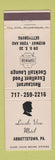 Matchbook Cover - Lincoln View Motel Abbottstown PA Abraham