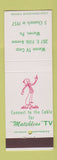 Matchbook Cover - Warren TV Corp Cable Warren PA