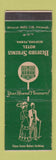 Matchbook Cover - Bedford Springs Hotel Bedford PA WEAR