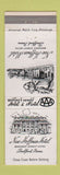 Matchbook Cover - New Hoffman Hotel Bedford PA