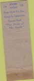 Matchbook Cover - Roosevelt Hotel New Orleans LA
