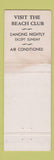 Matchbook Cover - Hotel Conneaut Elmwood Conneaut Lake Park PA WEAR