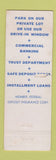 Matchbook Cover - Farmers Trust Company Carlisle PA
