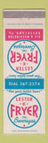 Matchbook Cover - Lester Fryer Beverages beer Boyertown PA