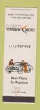 Matchbook Cover - George Amerada Glass auto Erie PA WEAR