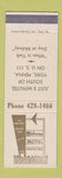 Matchbook Cover - Midway Motel York PA #2