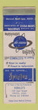 Matchbook Cover - Spartan TV Rebelo's Ludlow MA WORN