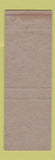Matchbook Cover - Spartan TV Rebelo's Ludlow MA WORN