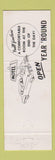Matchbook Cover - Heart of the Berkshires Motel Pittsfield MA