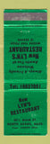 Matchbook Cover - Lyn's Restaurant North Adams MA WEAR