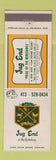 Matchbook Cover - Jug End Great Barrington MA