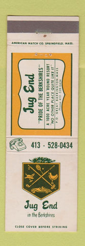 Matchbook Cover - Jug End Great Barrington MA