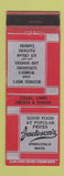 Matchbook Cover - Jackson's Restaurant Springfield MA WEAR