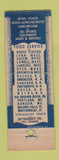 Matchbook Cover - Armstrong Company Boston MA Railroad News WORN