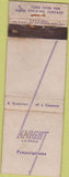 Matchbook Cover - Knight Prescriptions drugs For Safety WORN