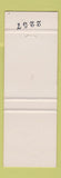 Matchbook Cover - Quality Court Motels Clark's Restaurant Santee SC