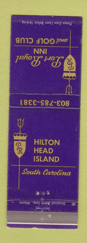 Matchbook Cover - Port Royal Inn Golf Club Hilton Head Island SC