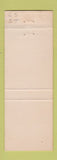 Matchbook Cover - Mona Lisa Motel Camden SC GREEN