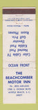 Matchbook Cover - Beachcomber Motor Inn Myrtle Beach SC WEAR