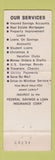 Matchbook Cover - Genesee Federal Savings and Loan Rochester NY WORN