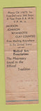 Matchbook Cover - Medical Arts Drug Store Kansas City MO