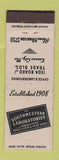 Matchbook Cover - Southwestern Labs Kansas City MO Feed Wheat Flour Testing