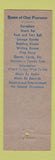 Matchbook Cover - USO Club Kansas City MO Catholic Community Service