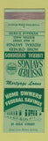 Matchbook Cover - Home Owners Federal Savings Bank Boston MA