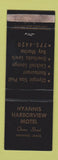 Matchbook Cover - Hyannis Harborview Motel MA WONR