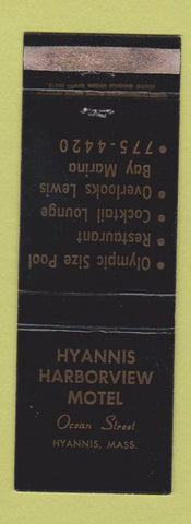 Matchbook Cover - Hyannis Harborview Motel MA WONR