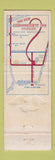 Matchbook Cover - Coonamessett Inn Falmouth MA WORN